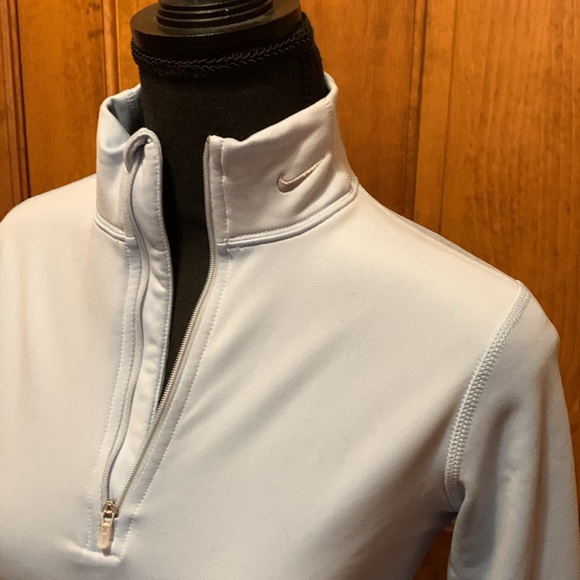 Nike Women’s fleece zip pullover size Medium - Picture 3 of 9